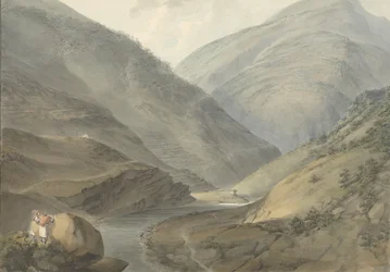 Mountainous Landscape with River